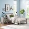 Alaterre Furniture Windsor 3-Piece Set with Panel Twin Bed and 2 Nightstands, Gray ANWI1132R4 - alternate 1